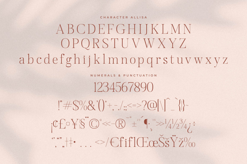 allisa-typeface