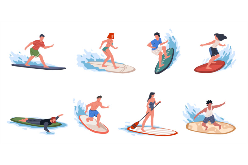 beach-surfers-happy-young-athletes-dissect-waves-with-boards-summer