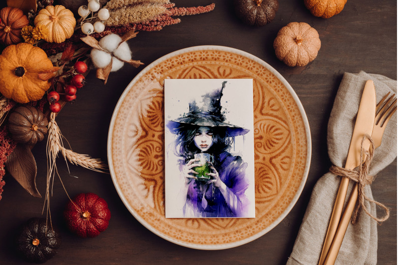 watercolor-witches-portraits-illustrations-clip-art-nbsp