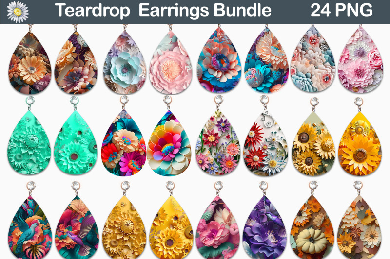 3d-earrings-sublimation-bundle-3d-flower-teardrop-earrings