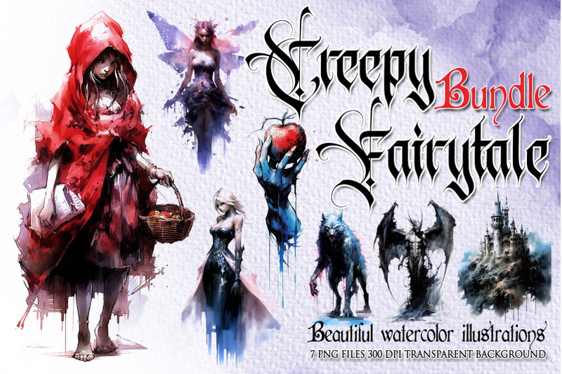 creepy-fairytale-illustrations-clip-art