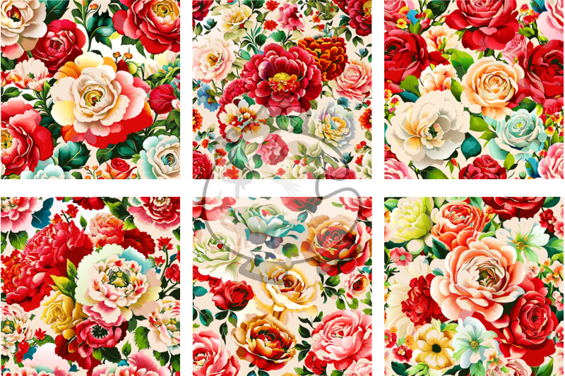 vintage-roses-vector-floral-digital-papers