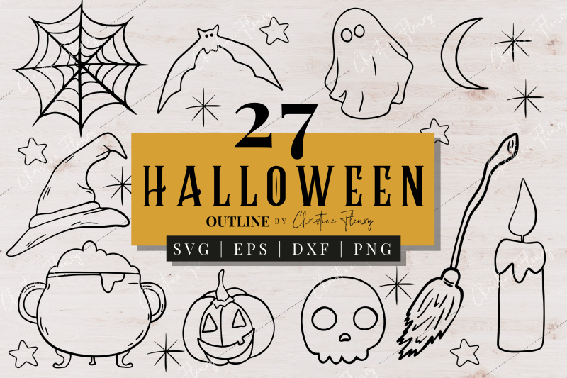 halloween-outline-svg-bundle