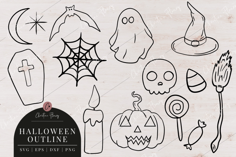 halloween-outline-svg-bundle