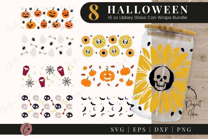 halloween-svg-bundle-16oz-glass-wrap