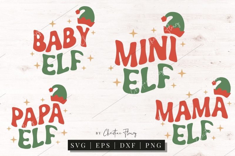 elf-family-svg-bundle