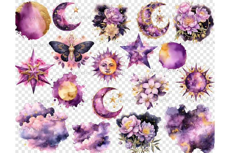 watercolor-zodiac-clipart-horoscope-art