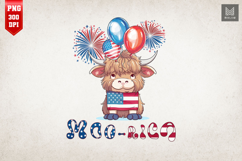 moo-rica-cute-cow-4th-of-july