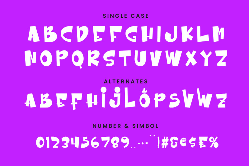 flanio-cheerful-display-font