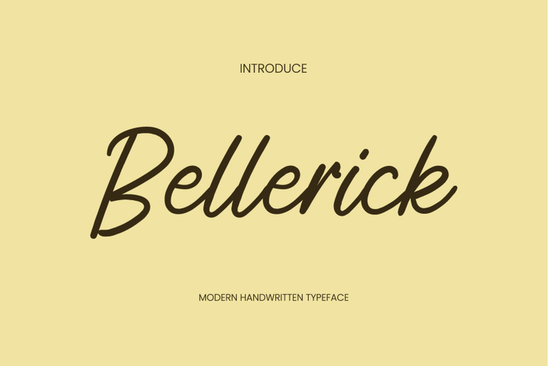 bellerick-font