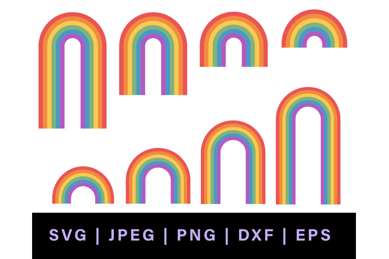 retro-rainbows-svg-bundle-lgbt-retro-pride-rainbows-svg-png-clipart