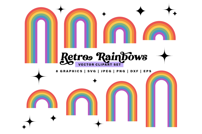 retro-rainbows-svg-bundle-lgbt-retro-pride-rainbows-svg-png-clipart