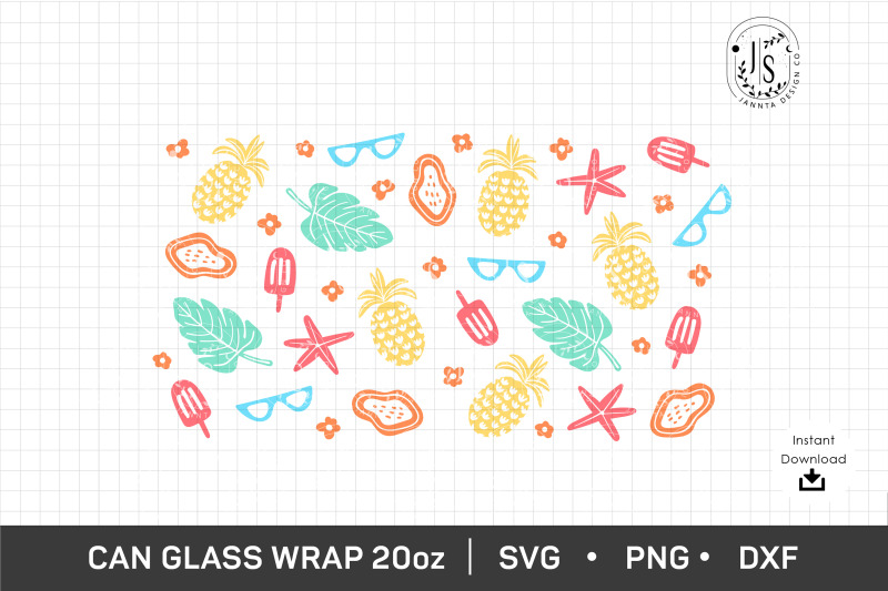 summer-beach-20oz-fruit-can-glass-full-wrap-seamless