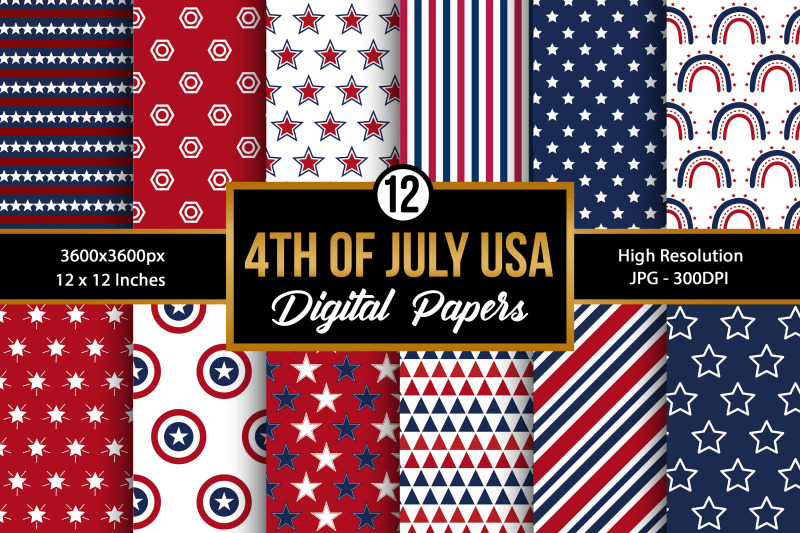 usa-4th-of-july-digital-papers