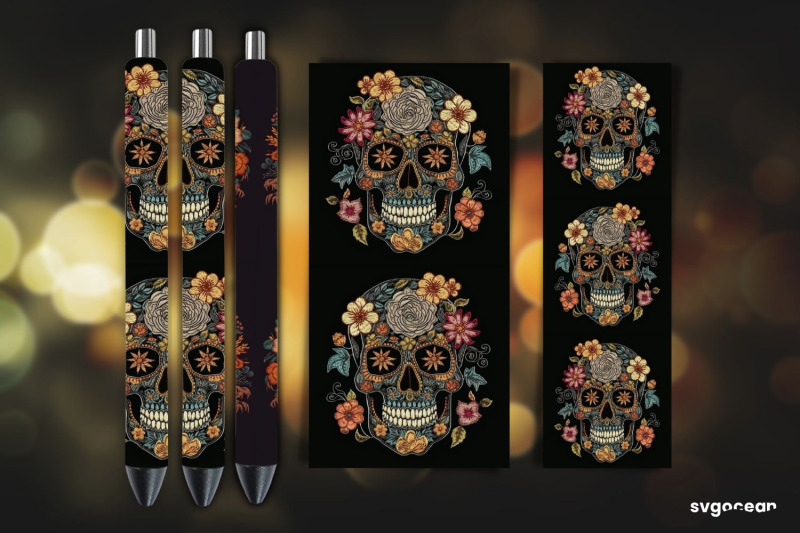 embroidery-skull-pen-wraps-sublimation