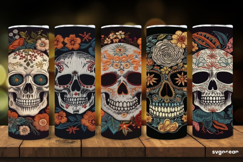 embroidery-skull-tumbler-wrap-20-oz-sublimation