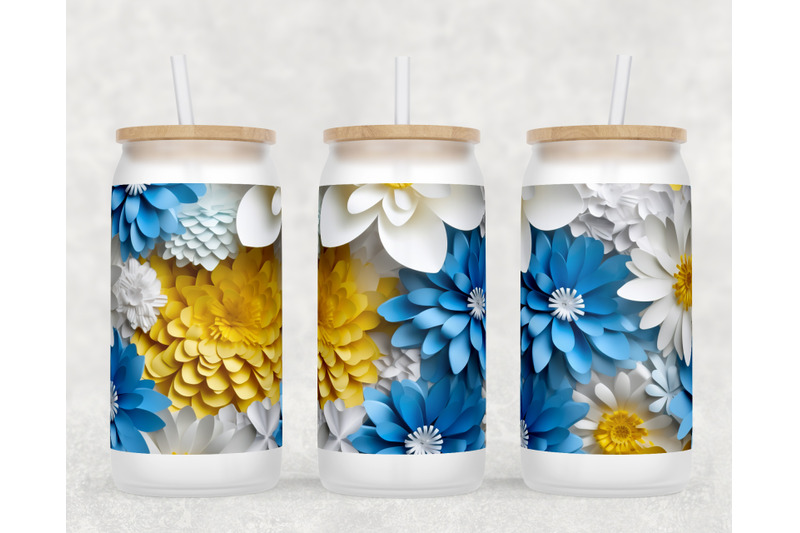 3d-flowers-libbey-glass-can-wraps-16oz-glass-can-sublimation-designs