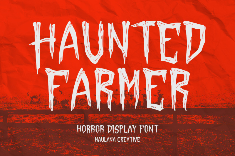 haunted-farmer-horror-display-font
