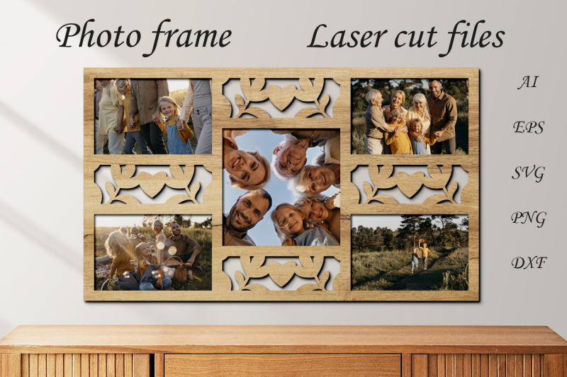 photo-frame-laser-cut-file-3d-layered-wall-decor