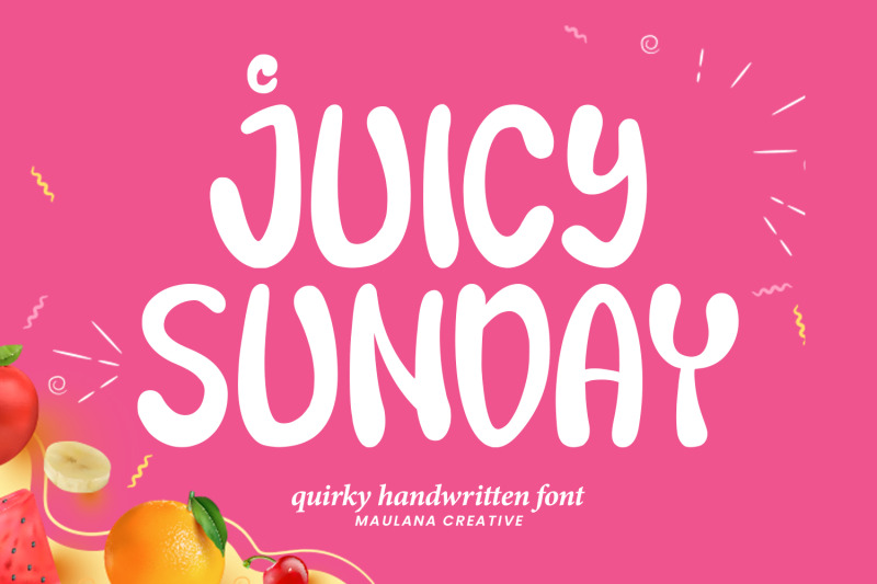 juicy-sunday-quirky-handwritten-font