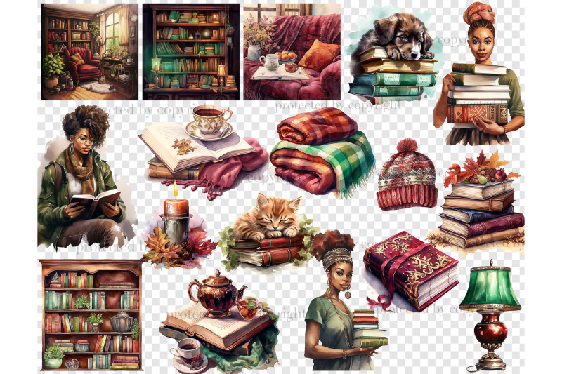 reading-clipart-autumn-vibes-graphics