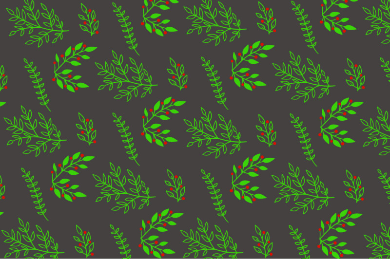 christmas-floral-pattern