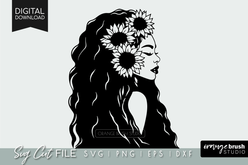 black-woman-svg-with-sunflowers-african-american-svg