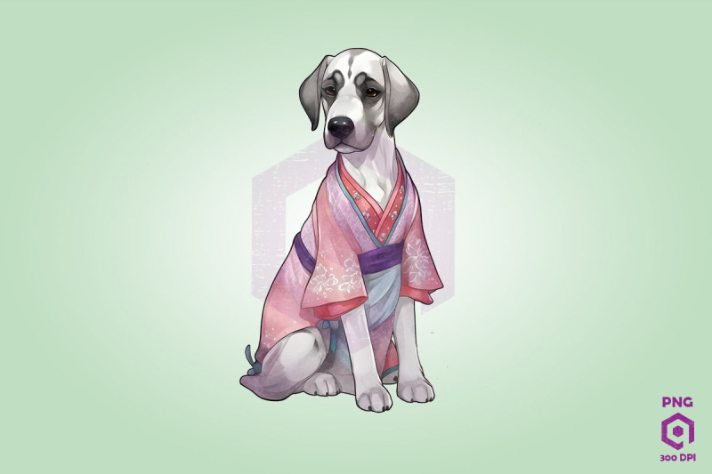 great-dane-wearing-hanbok