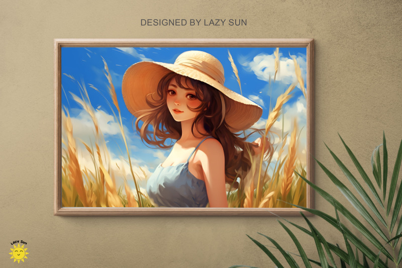 beautiful-anime-girl-in-the-field-arts