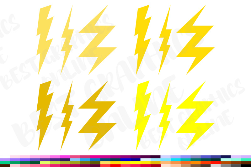 lightning-clipart-lightnings-clipart-graphics-100-colors