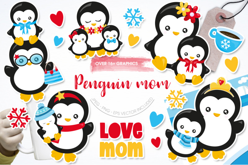 penguin-mom