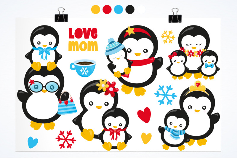 penguin-mom