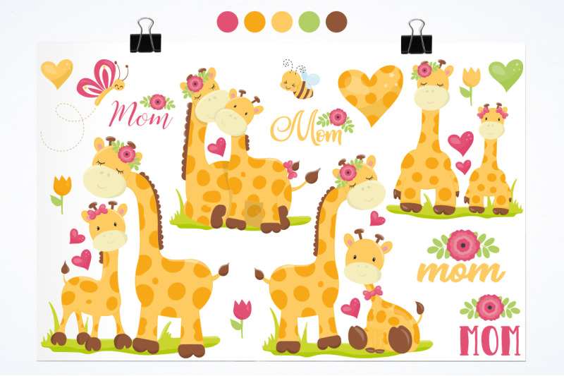 giraffe-mother-039-s-day