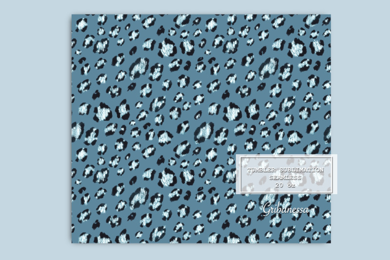 blue-leopard-tumbler-seamless-wrap-tumbler-sublimation