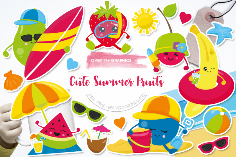 cute-summer-fruits