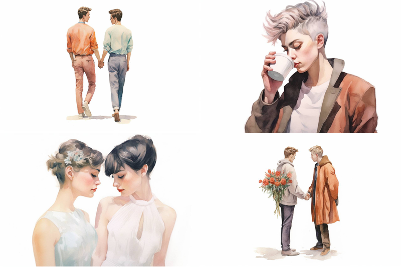love-is-love-watercolor-collection
