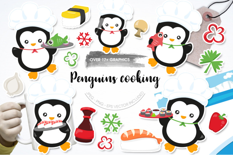 penguin-cooking