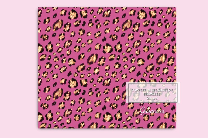 pink-leopard-tumbler-seamless-wrap-tumbler-sublimation