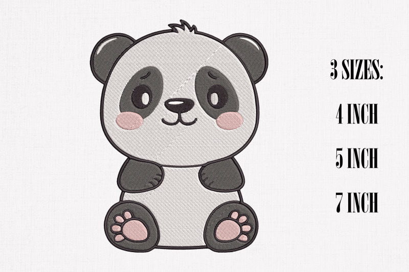cute-smile-panda-embroidery