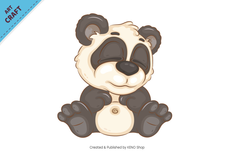 cartoon-sleeping-panda-clipart