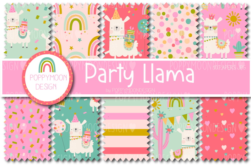 party-llama-paper-set