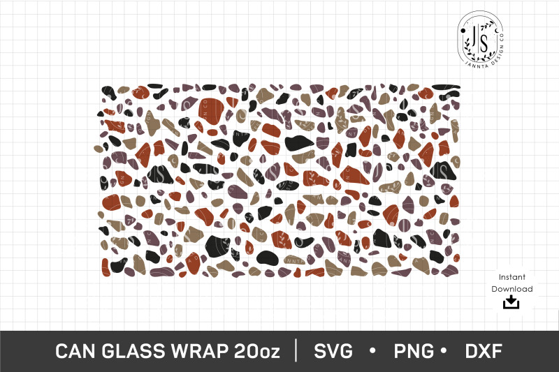 terrazzo-texture-svg-20oz-mosaic-svg-can-glass-full-wrap