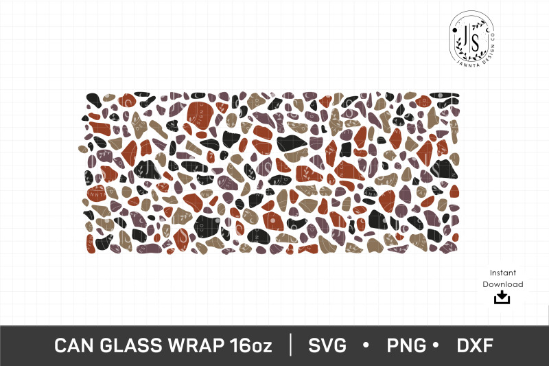 terrazzo-texture-svg-16oz-mosaic-svg-can-glass-full-wrap