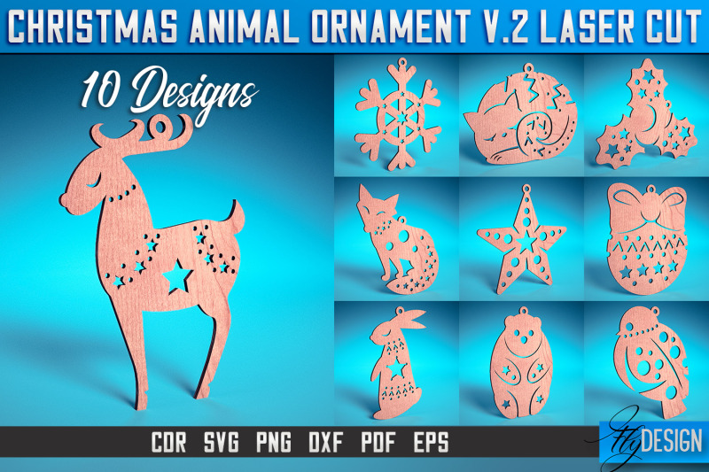 christmas-animal-ornaments-laser-cut-svg-christmas-ornaments-laser-c