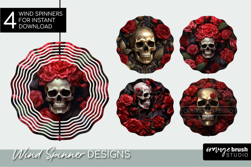 3d-skull-wind-spinner-sublimation-designs-halloween-bundle