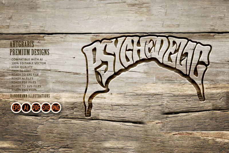 psychedelic-word-lettering-graffiti-logo-illustrations-silhouette