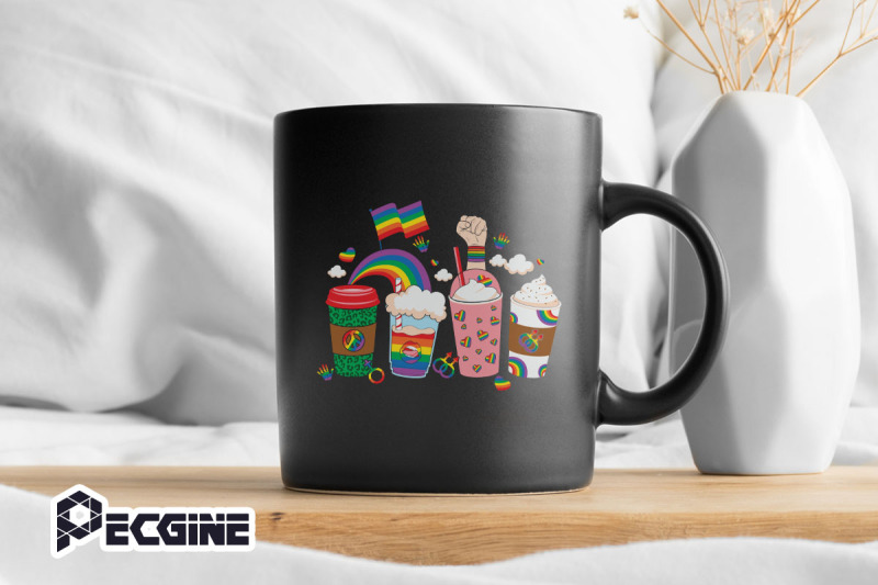 lgbt-cups-coffee-peace-love-lgbt-rainbow