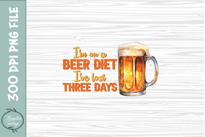 i-039-m-on-a-beer-diet-i-039-ve-lost-3-days