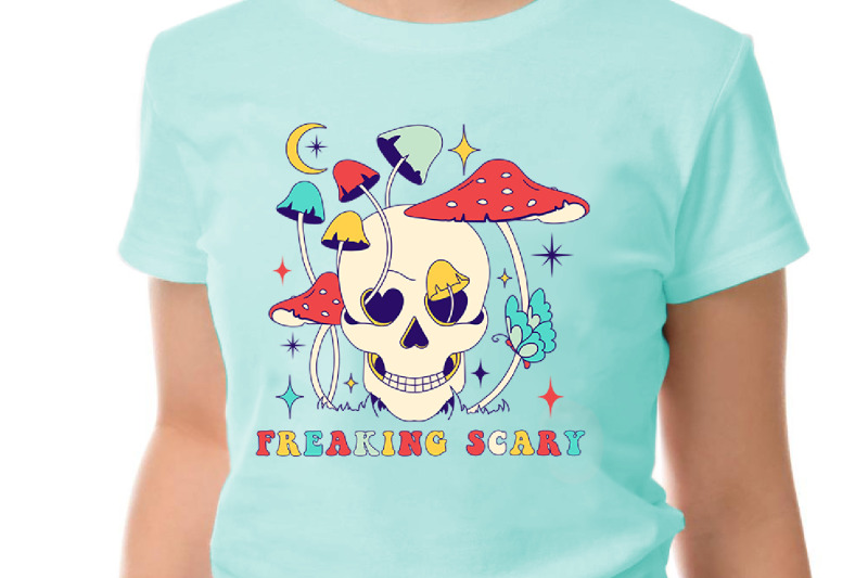 fun-hippy-style-svg-with-scary-skull-mushrooms