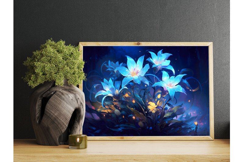 blue-flowers-in-the-night-arts-bundle